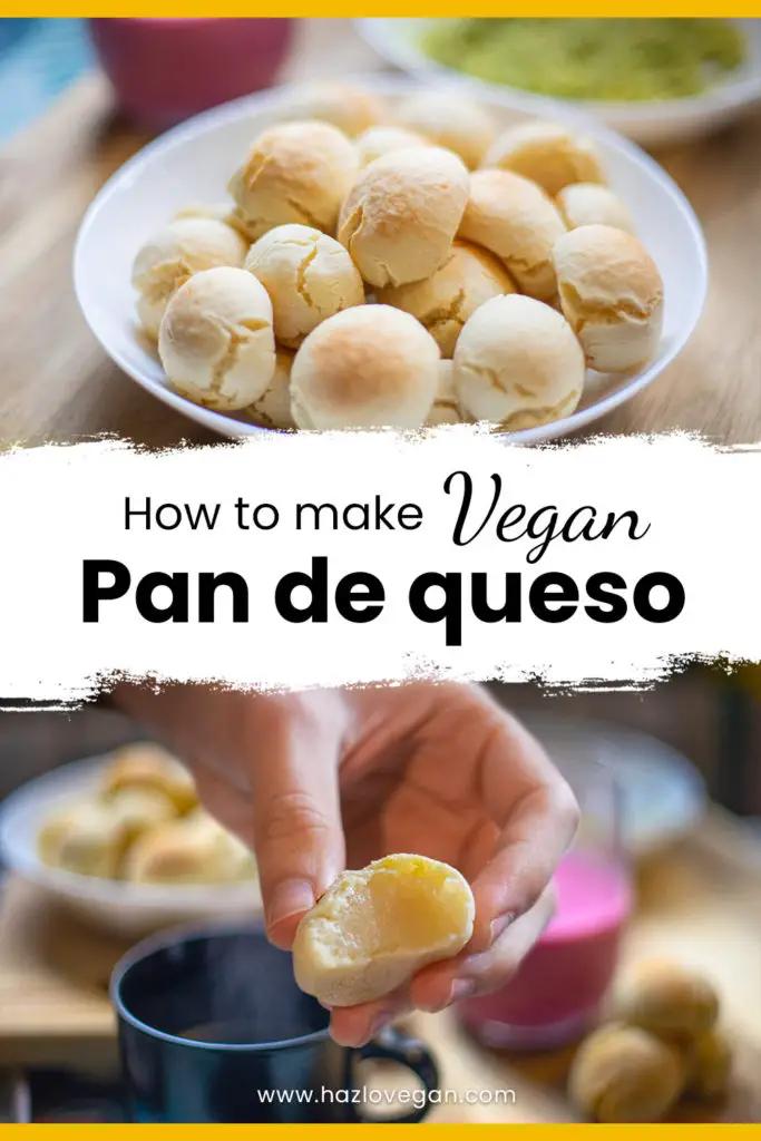 How to make vegan pan de queso - Hazlo Vegan