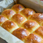 Pan brioche hawaiano vegano dulce de coco