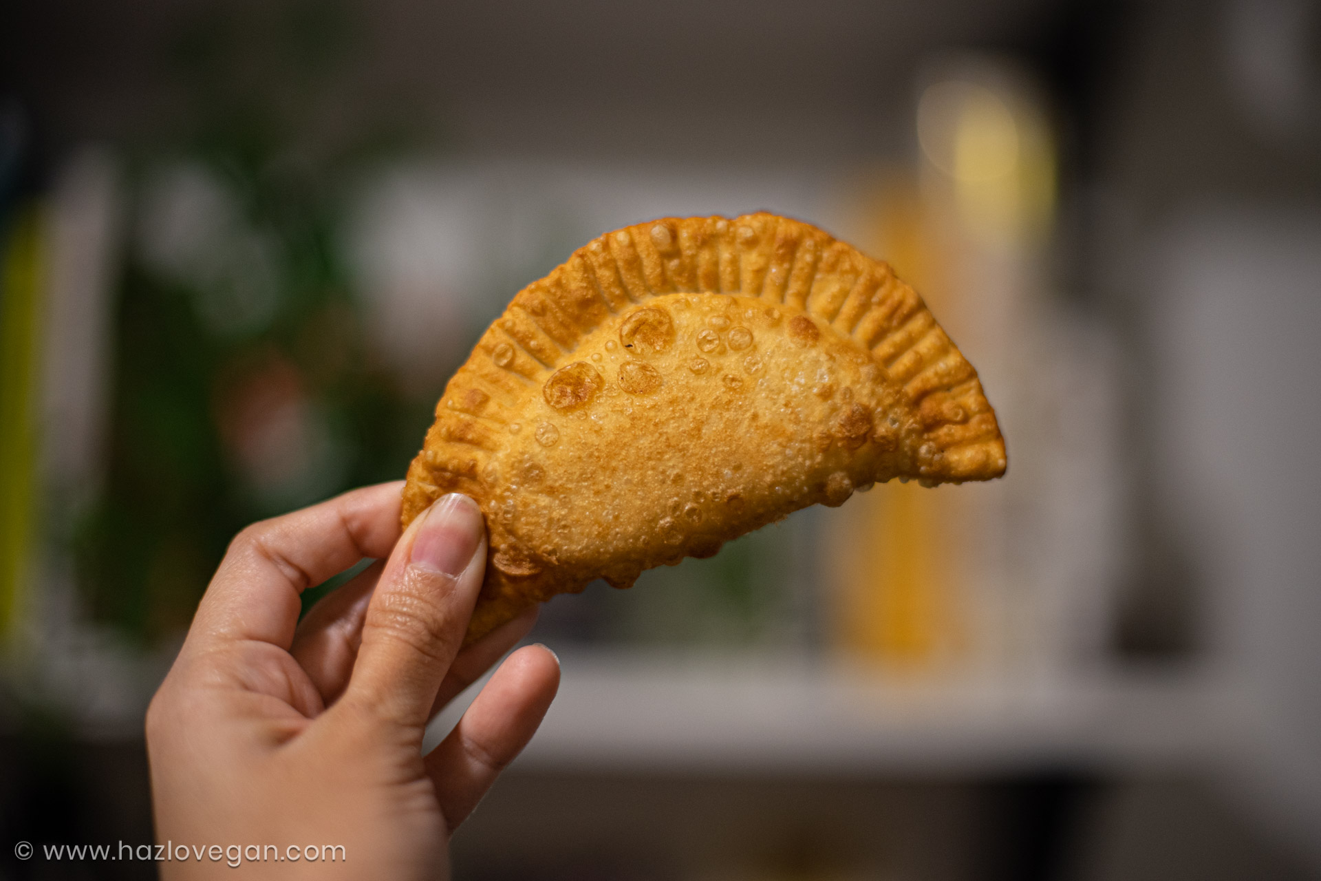 Empanadas fritas de queso vegano 2 pasos para una masa infalible