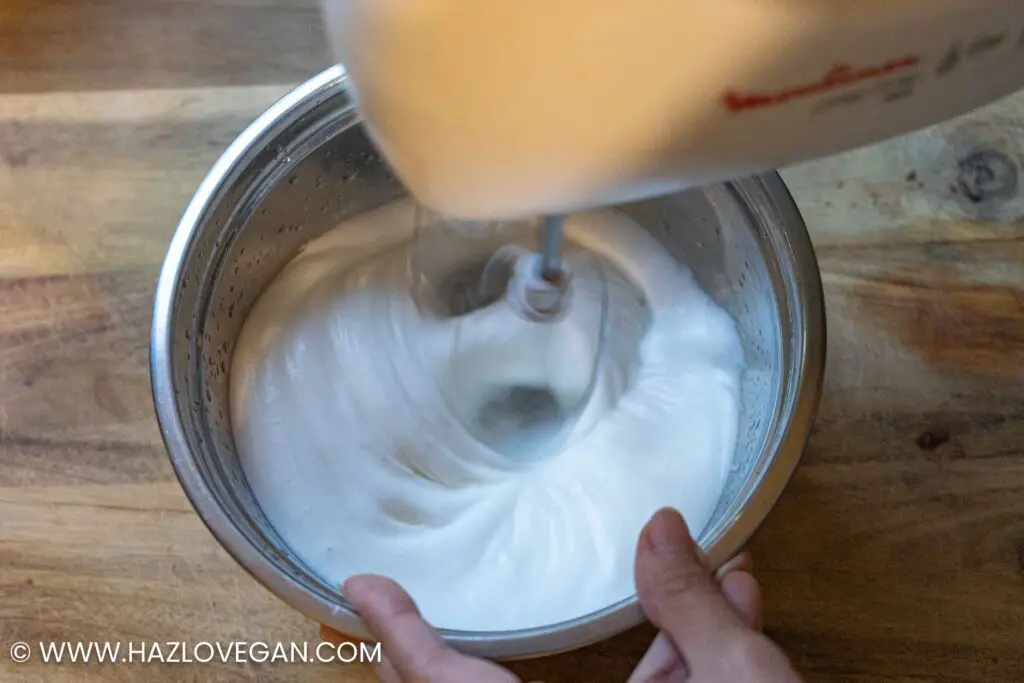 Merengue vegano de Aquafaba - Hazlo Vegan