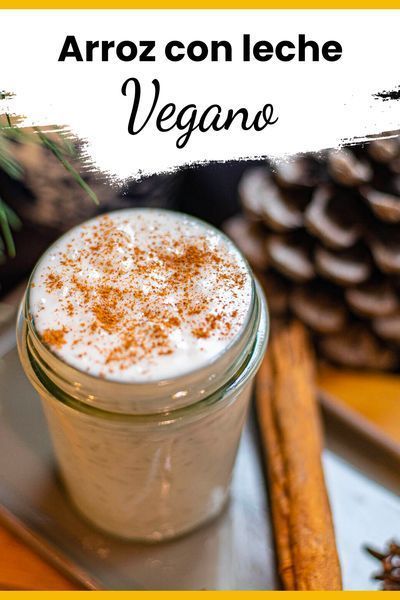 Pin - Arroz con leche vegano - Hazlo Vegan