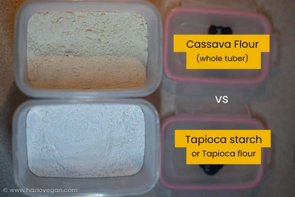Are Cassava flour and tapioca flour the same? - Hazlo Vegan