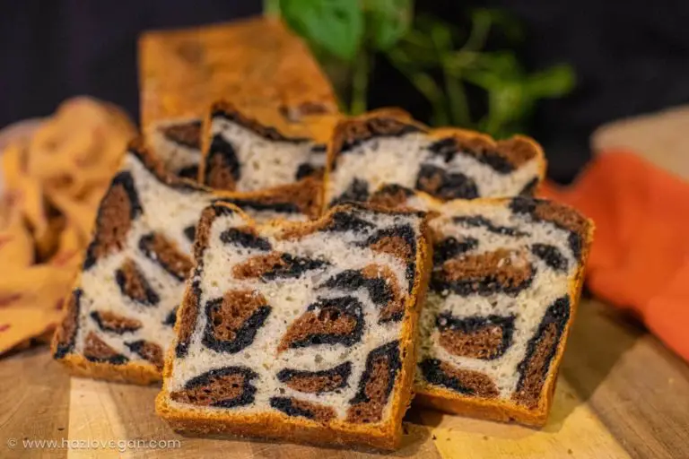 Pan dulce vegano leopardo - Hazlo Vegan
