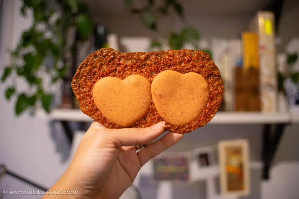 Macarons veganos en forma de corazón - Hazlo vegan