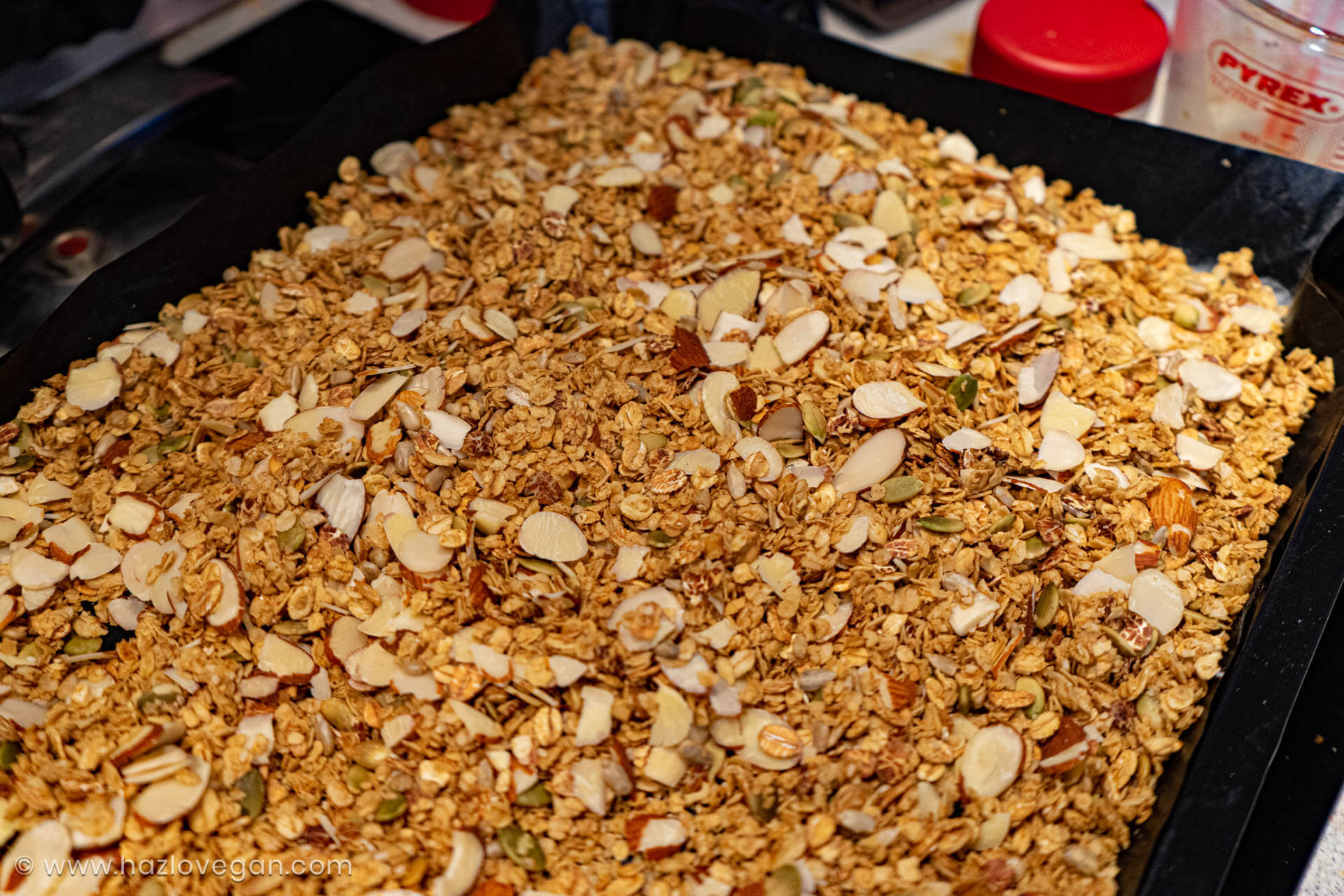 🔶Como hacer GRANOLA CASERA y SALUDABLE (receta VEGANA) 