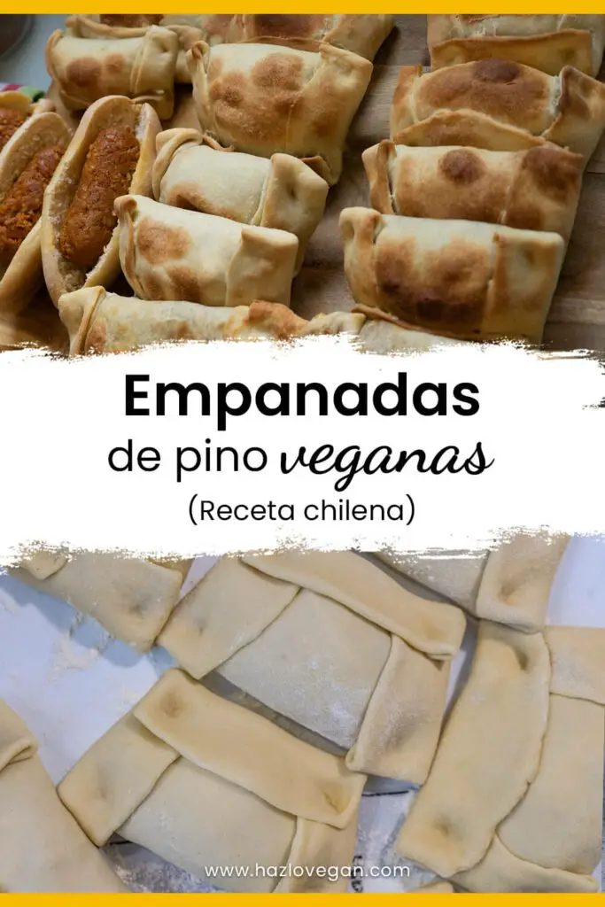 Pin Empanadas de pino veganas - Hazlo Vegan