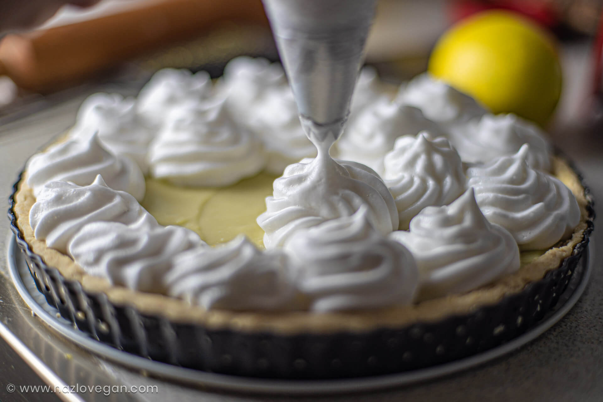 Pie de limón vegano Hazlo Vegan