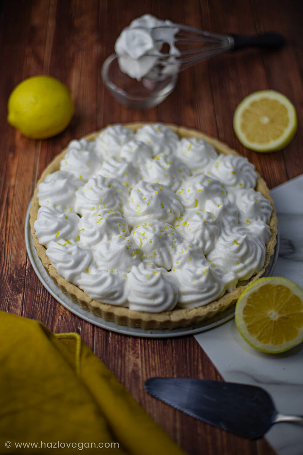 Pie de limón vegano Hazlo Vegan
