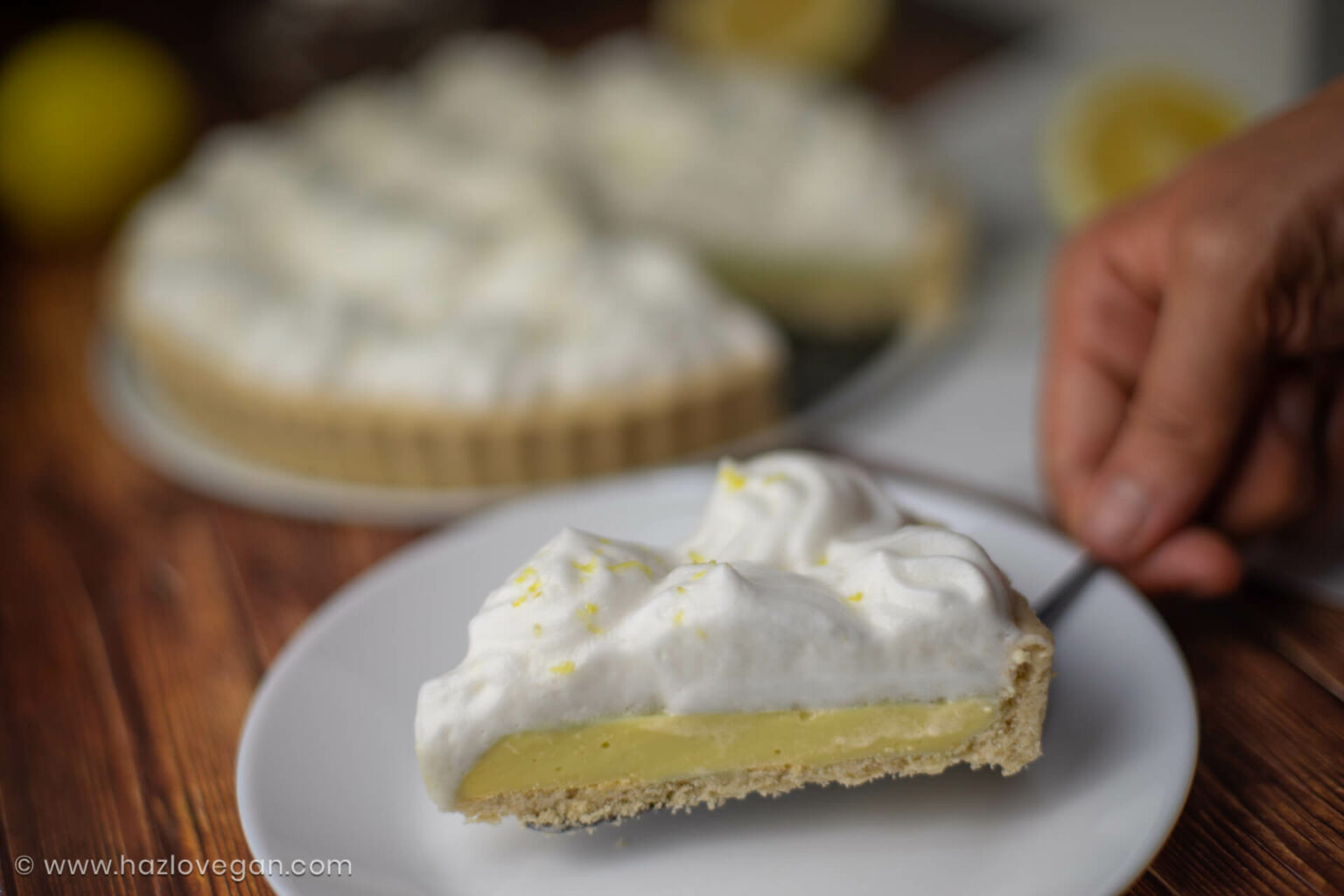 Pie de limón vegano Hazlo Vegan
