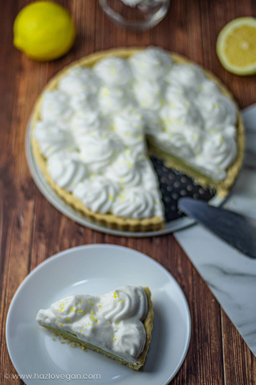 Pie de limón vegano Hazlo Vegan
