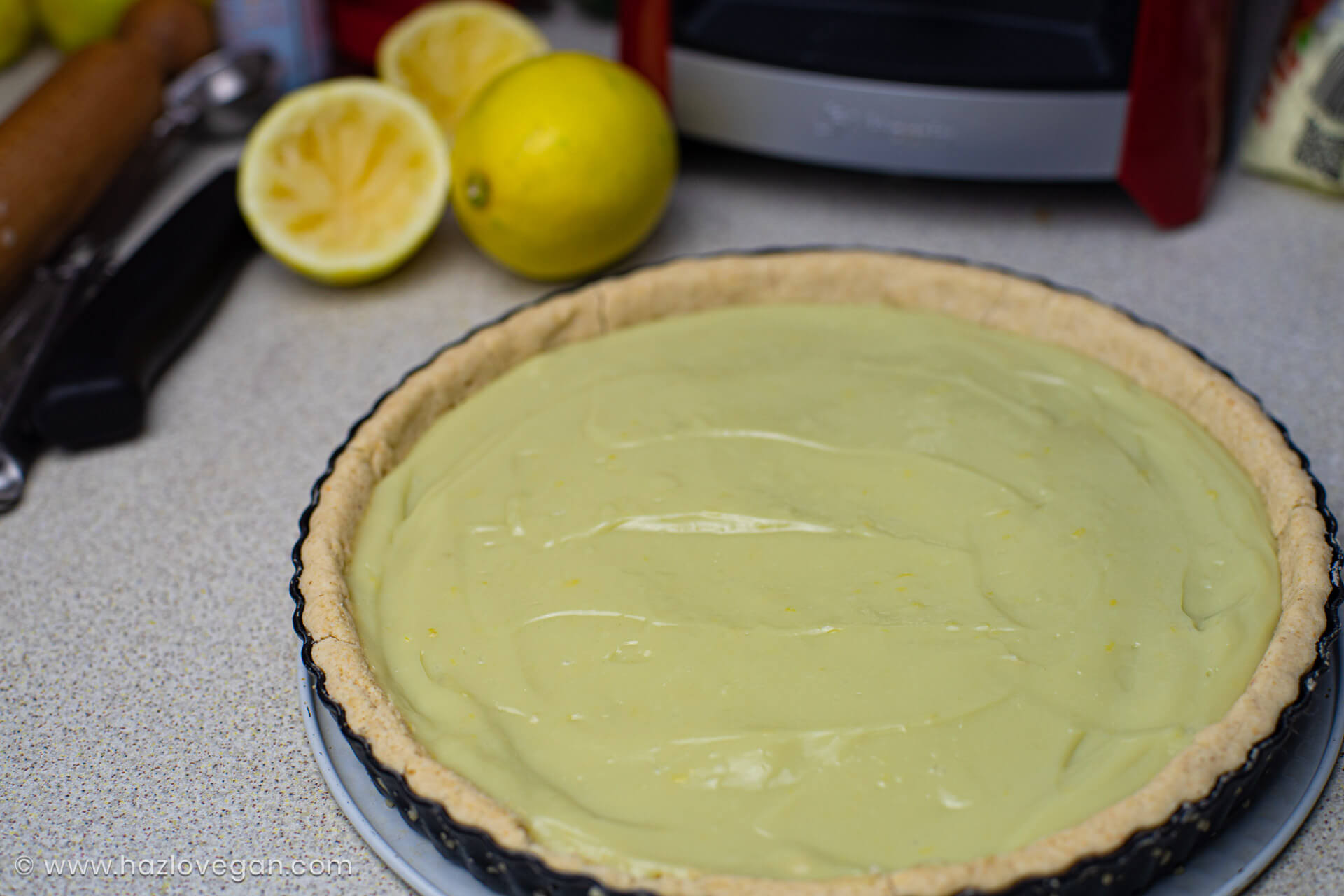 Pie de limón vegano Hazlo Vegan
