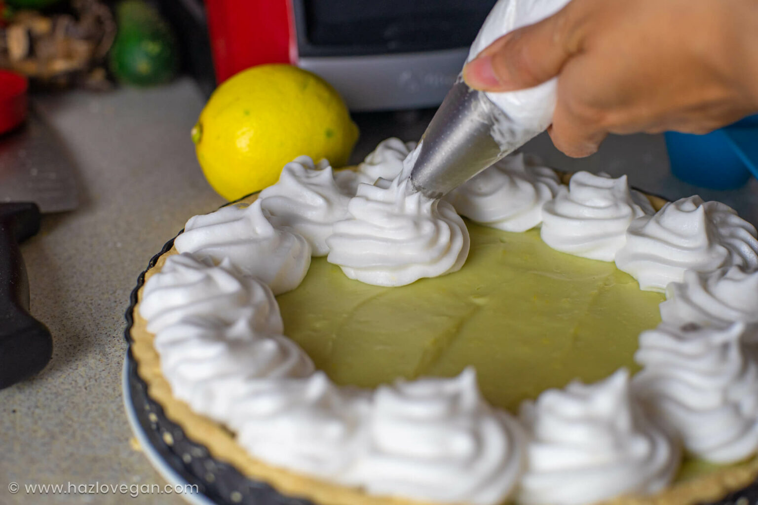 Pie de limón vegano Hazlo Vegan
