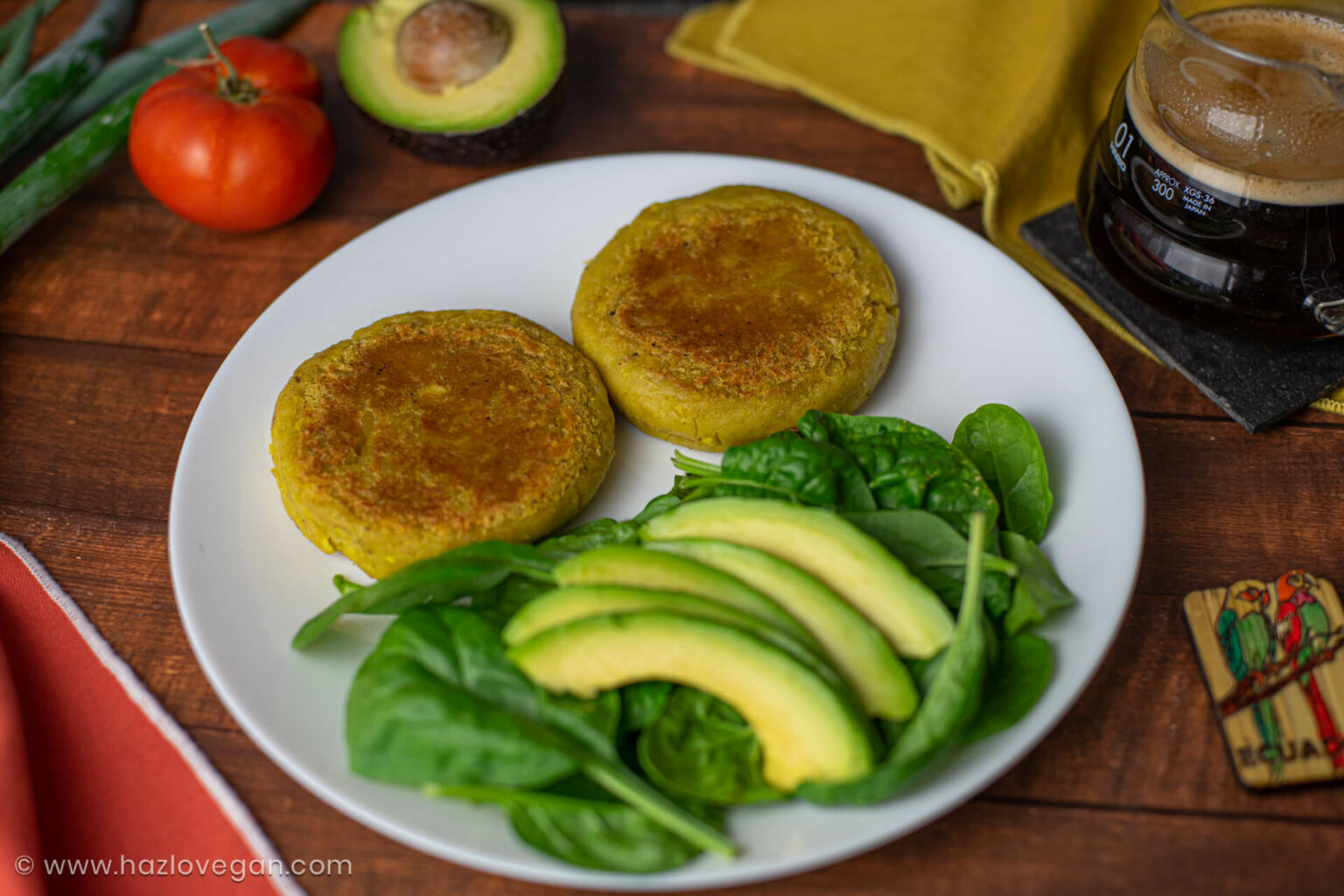 Tortillas de verde veganas (Receta Ecuatoriana) Hazlo Vegan
