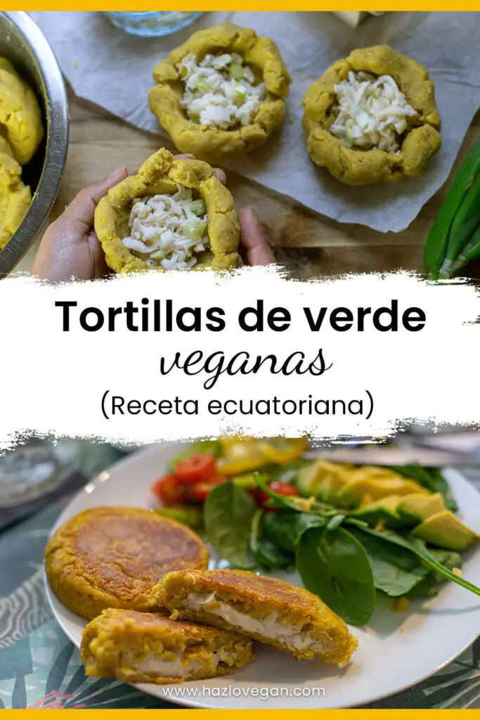 Tortillas de verde veganas - Pin - Hazlo Vegan