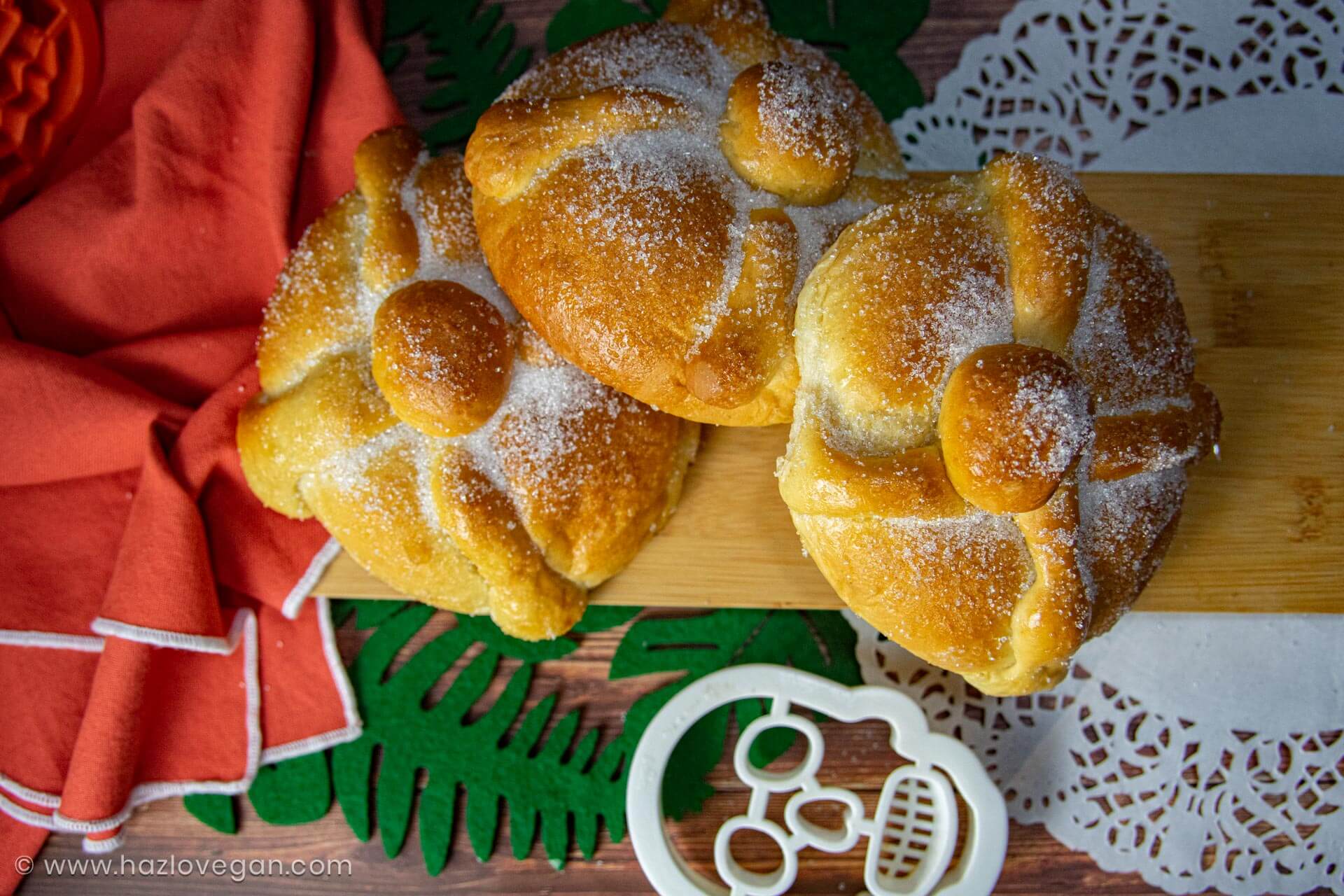 Receta de pan de muerto vegano | Hazlo Vegan