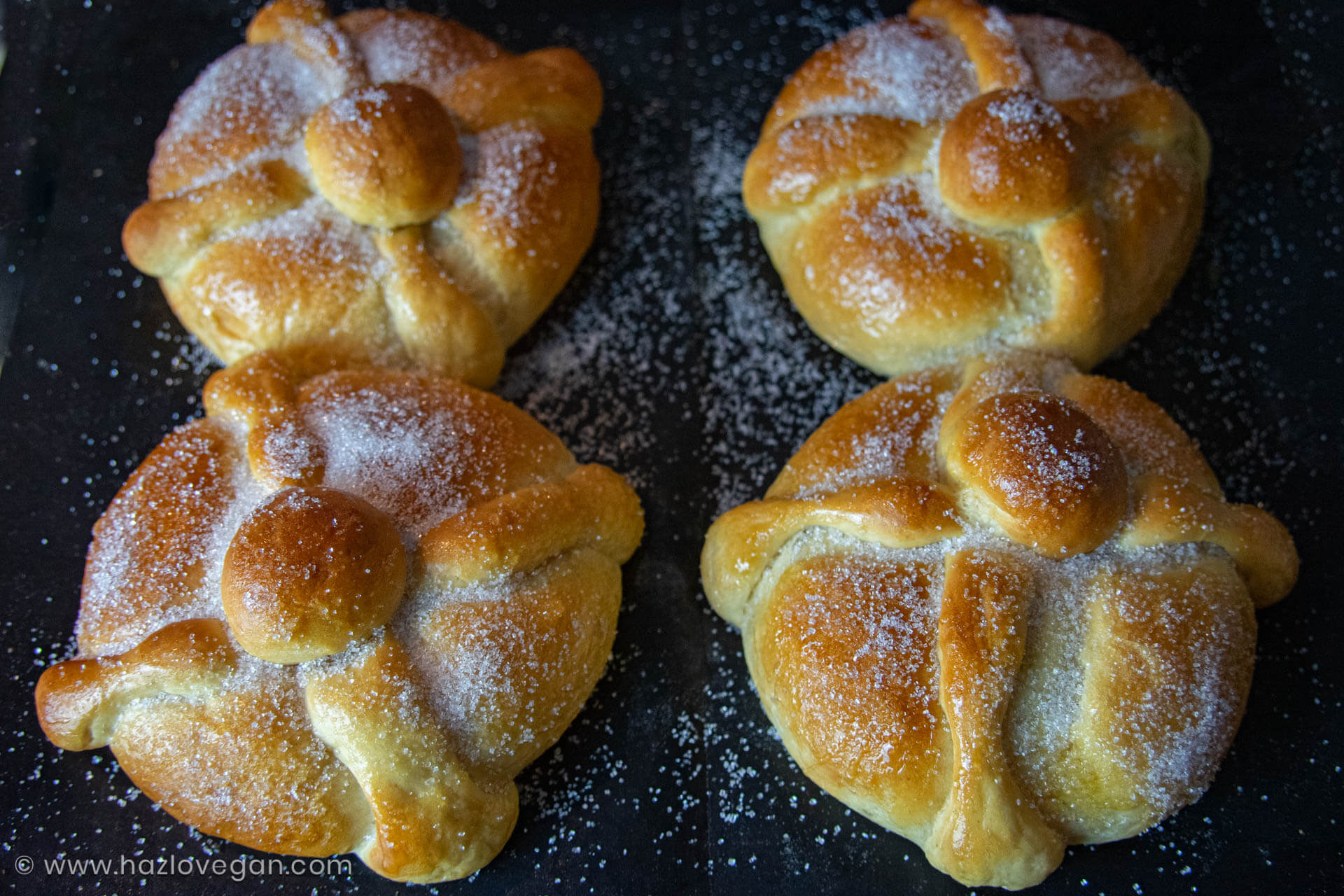 Receta de pan de muerto vegano | Hazlo Vegan