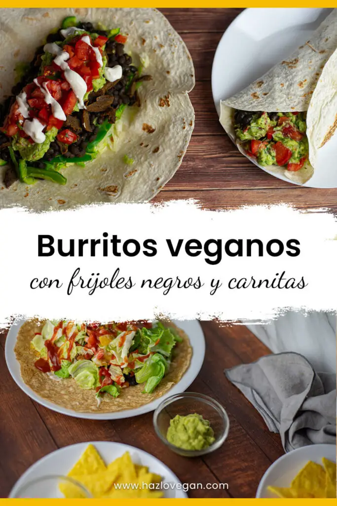 Burritos veganos - Hazlo Vegan
