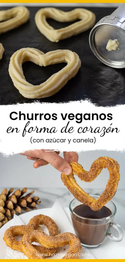 Pin churros vegano - Hazlo Vegan