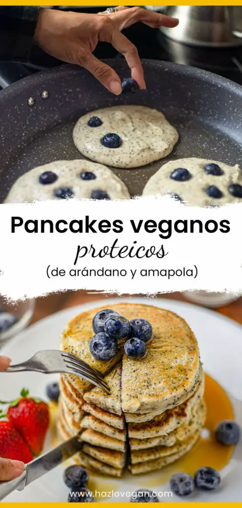 Pancakes veganos proteicos - Hazlo Vegan
