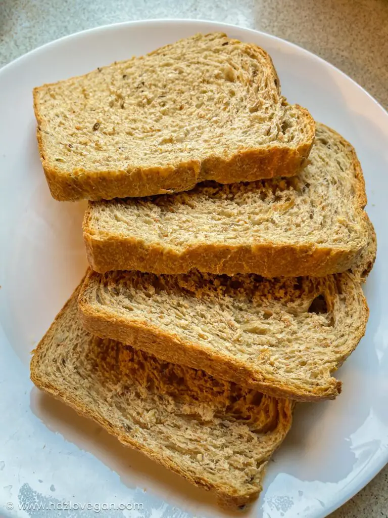 Pan de molde integral proteico - Hazlo Vegan