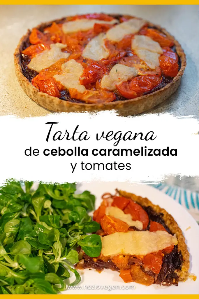 Tarta vegana de cebolla - Hazlo Vegan