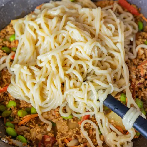Spaghetti keto vegano al estilo thai - Hazlo Vegan